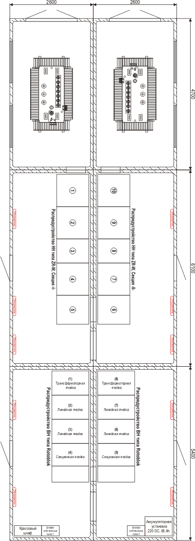 Подстанции типа MRw-b 20/0,4